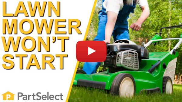 Six Reasons Your Lawn Mower Won't Start | PartSelect.com