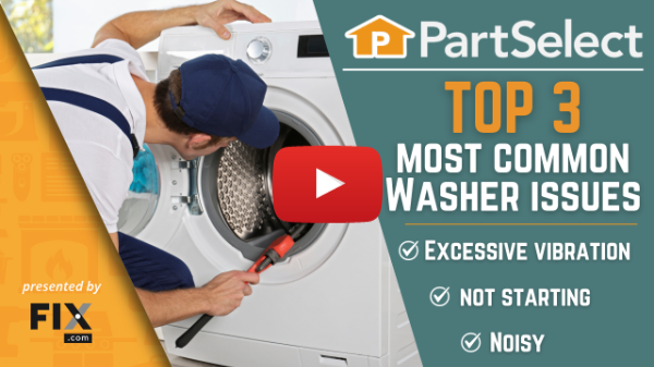 Top 3 Most Common Washer Issues